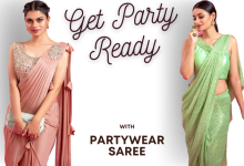 Party wear saree