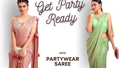 Party wear saree