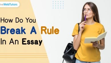How Do You Break a Rule in An Essay?