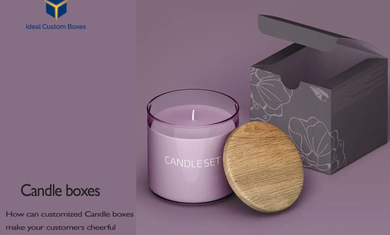 Charming Candle Box Packaging
