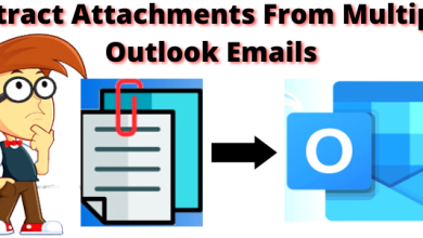 extract attachments from multiple outlook emails