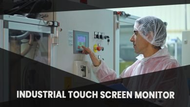 Display touch screen industrial