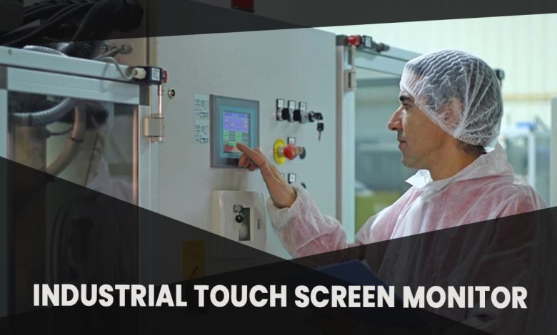 Display touch screen industrial