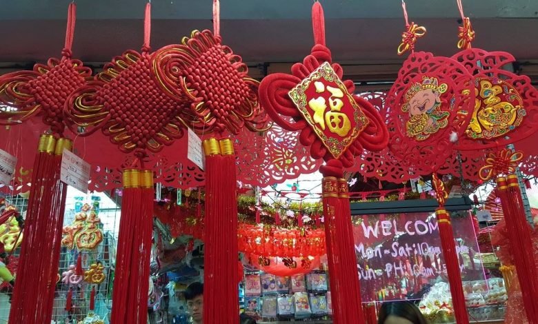Chinese new year decoration Singapore