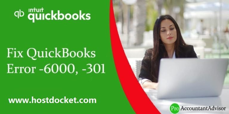 QuickBooks Error 6000-301 1