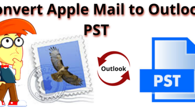 convert apple mail to outlook pst