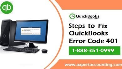 QuickBooks error code 401