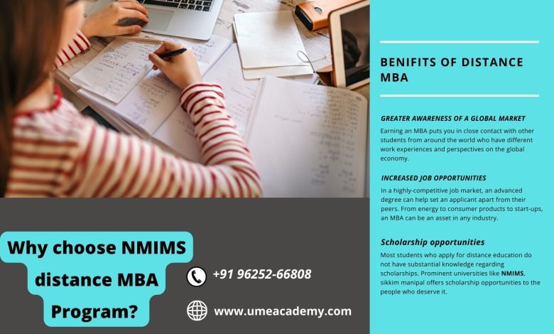 NMIMS distance MBA Program