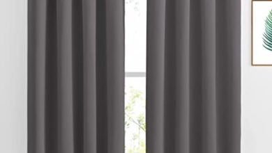 bedroom blackout curtains
